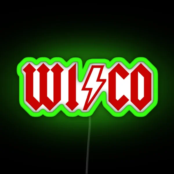 Wisco Acdc RGB Neon Sign