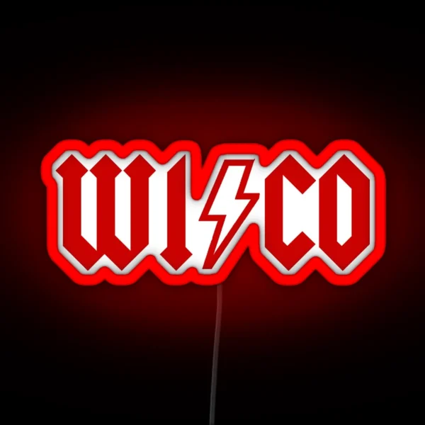 Wisco Acdc RGB Neon Sign