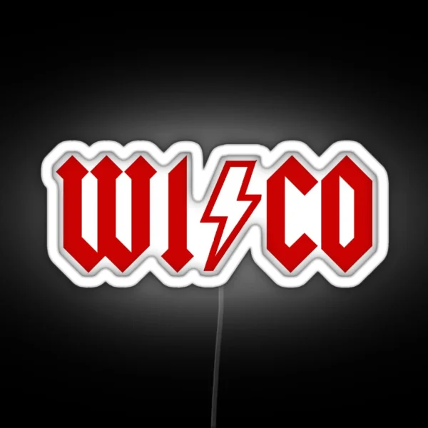 Wisco Acdc RGB Neon Sign