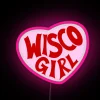 Customizable Wisco Girl RGB Neon Sign with Changeable Color Options Online