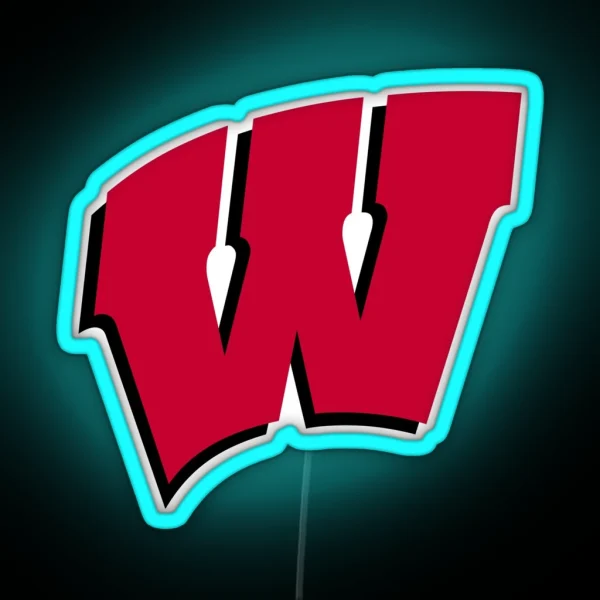 Wisconsin Badgers RGB Neon Sign