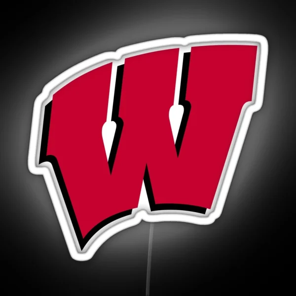 Wisconsin Badgers RGB Neon Sign