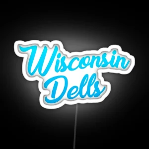 Wisconsin Dells RGB Neon Sign