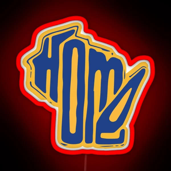 Wisconsin Home Brewers RGB Neon Sign