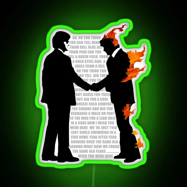 WISH You Were RGB Neon Sign