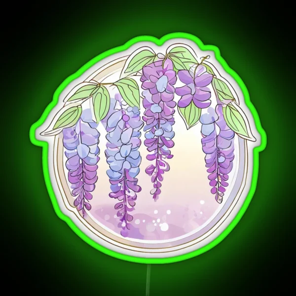 Wisteria RGB Neon Sign