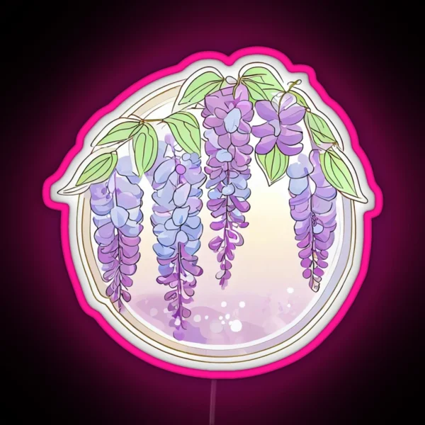 Wisteria RGB Neon Sign