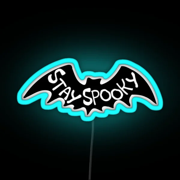 Witch Bitch Stay Spooky RGB Neon Sign