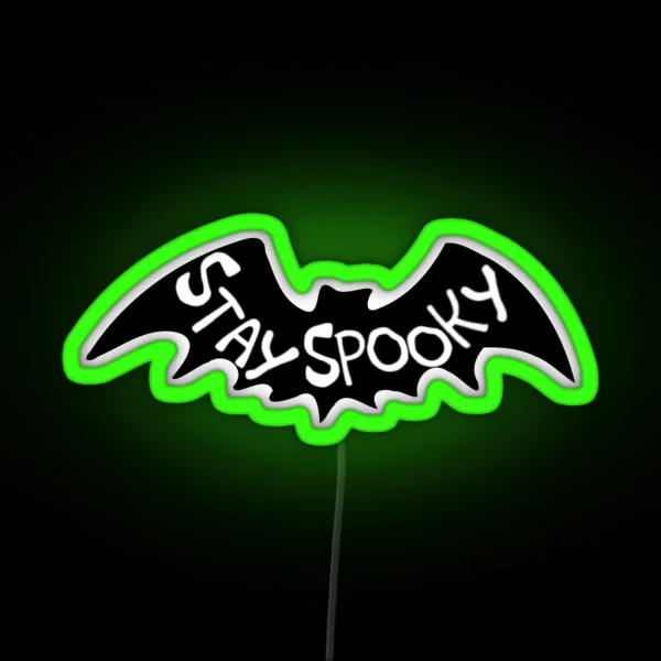 Witch Bitch Stay Spooky RGB Neon Sign