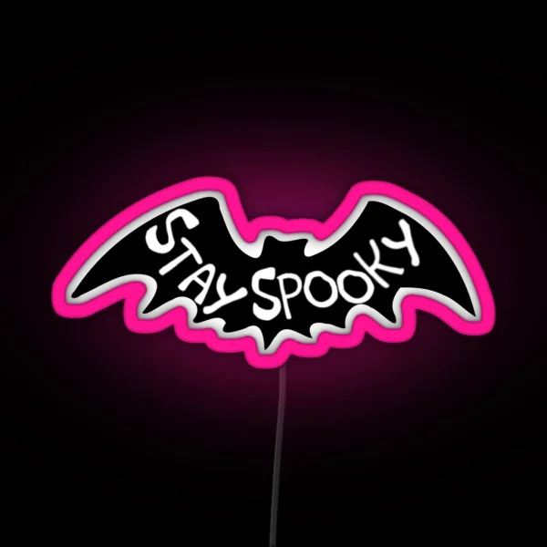 Witch Bitch Stay Spooky RGB Neon Sign