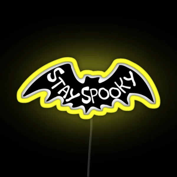 Witch Bitch Stay Spooky RGB Neon Sign