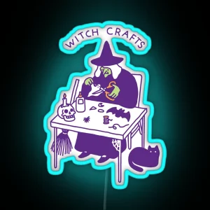 Witch Crafts RGB Neon Sign