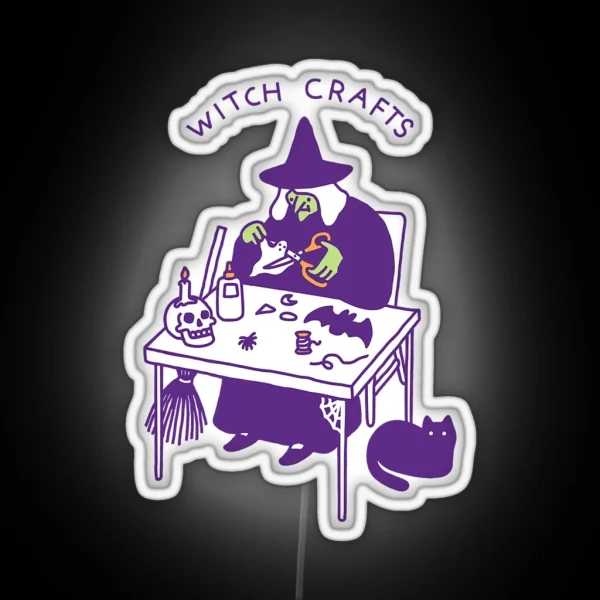 Witch Crafts RGB Neon Sign
