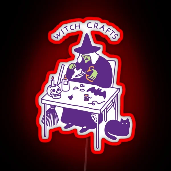Witch Crafts RGB Neon Sign