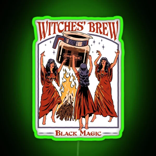 Witches Brew RGB Neon Sign