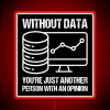 Empower your views with factual information and data driven insights neon