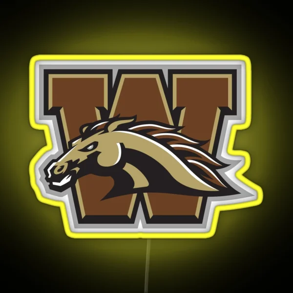 Wmu RGB Neon Sign