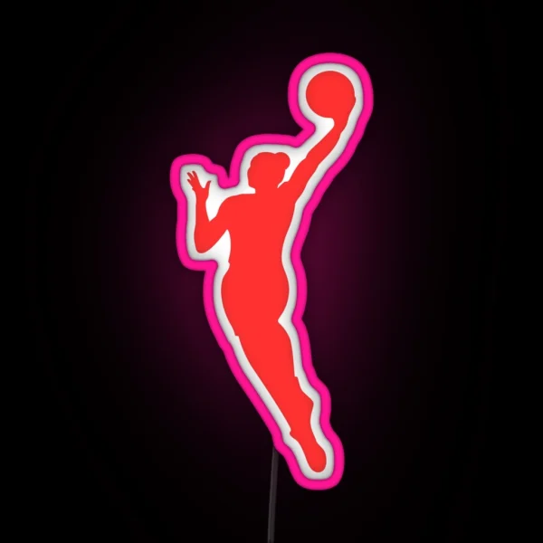 Wnba Logo RGB Neon Sign