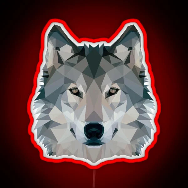 Wolf RGB Neon Sign