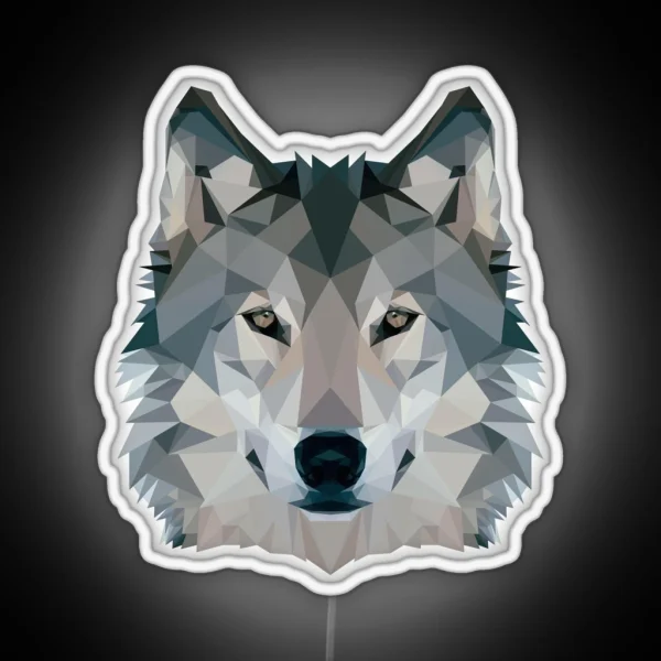 Wolf RGB Neon Sign
