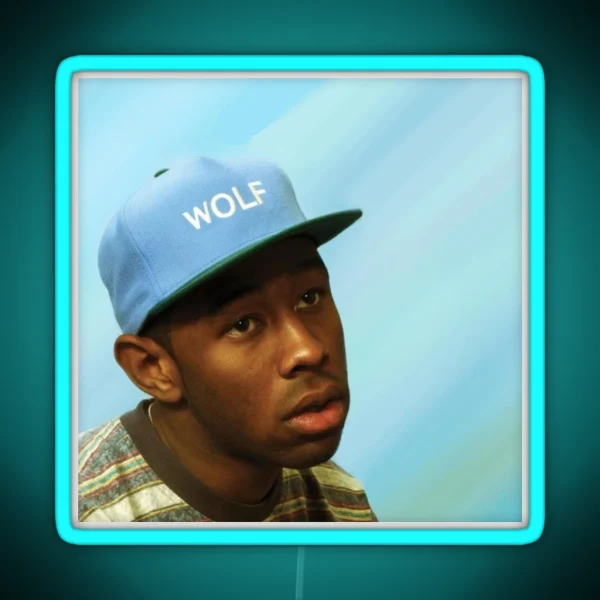 Wolf Tyler The Creator RGB Neon Sign
