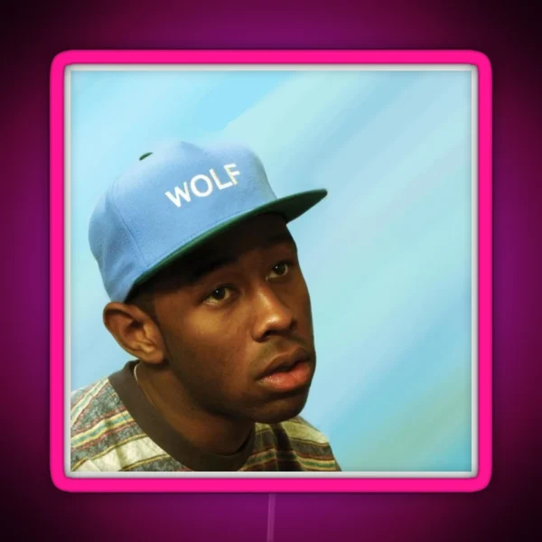 Wolf Tyler The Creator RGB Neon Sign