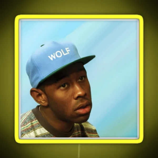 Wolf Tyler The Creator RGB Neon Sign
