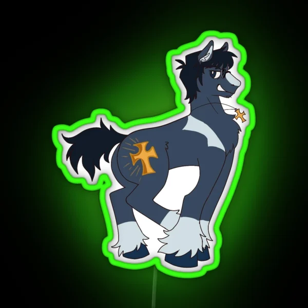 Wolfwood My Little Pony RGB Neon Sign