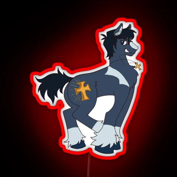 Wolfwood My Little Pony RGB Neon Sign
