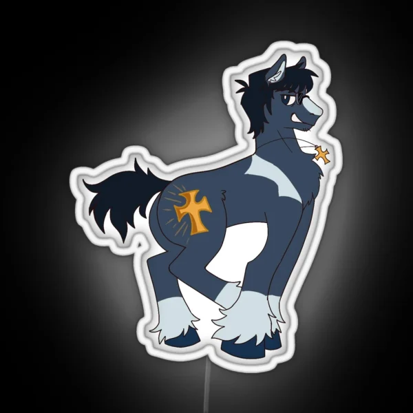 Wolfwood My Little Pony RGB Neon Sign
