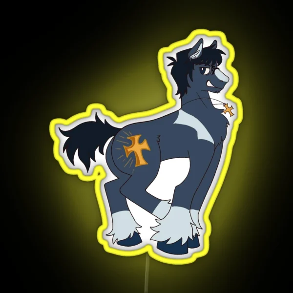 Wolfwood My Little Pony RGB Neon Sign