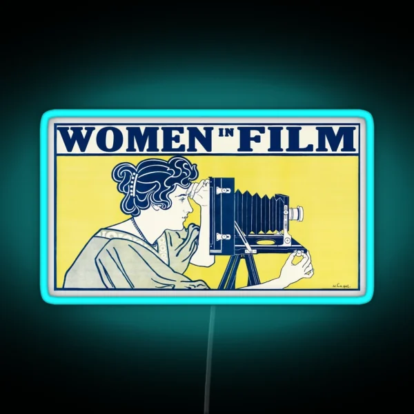 Women In Film RGB Neon Sign
