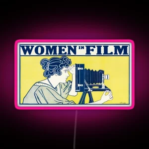 Women In Film RGB Neon Sign