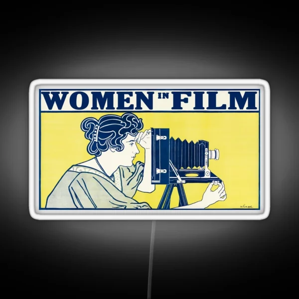 Women In Film RGB Neon Sign