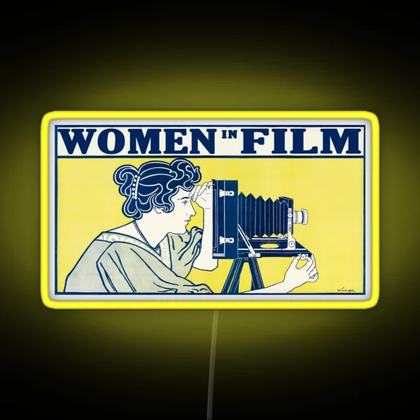 Women In Film RGB Neon Sign