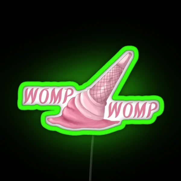 Womp Womp Icecream Funny RGB Neon Sign