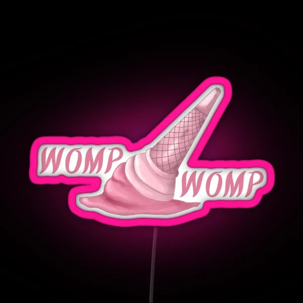 Womp Womp Icecream Funny RGB Neon Sign