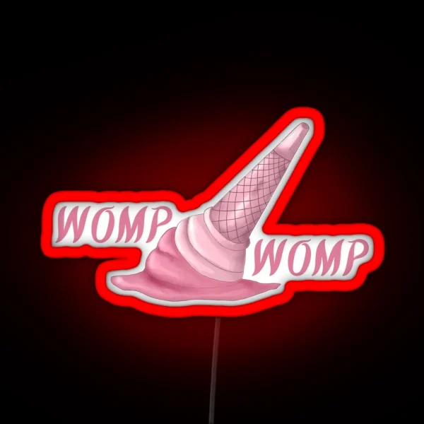 Womp Womp Icecream Funny RGB Neon Sign