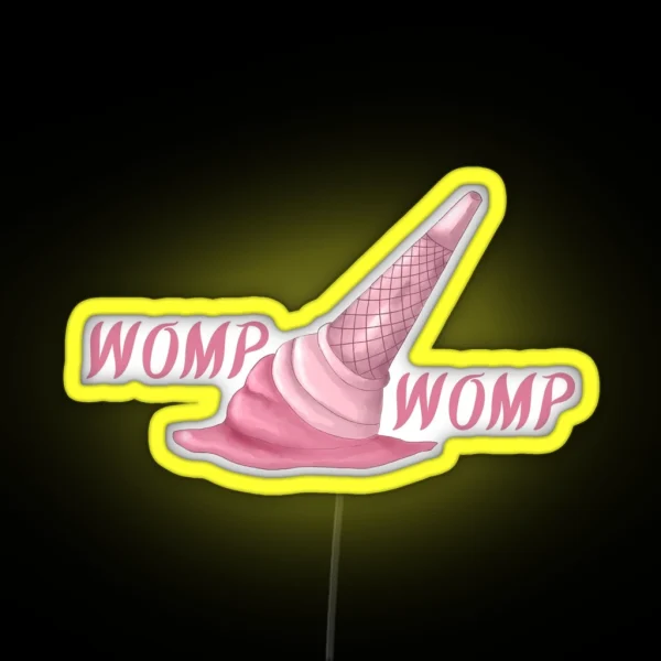 Womp Womp Icecream Funny RGB Neon Sign