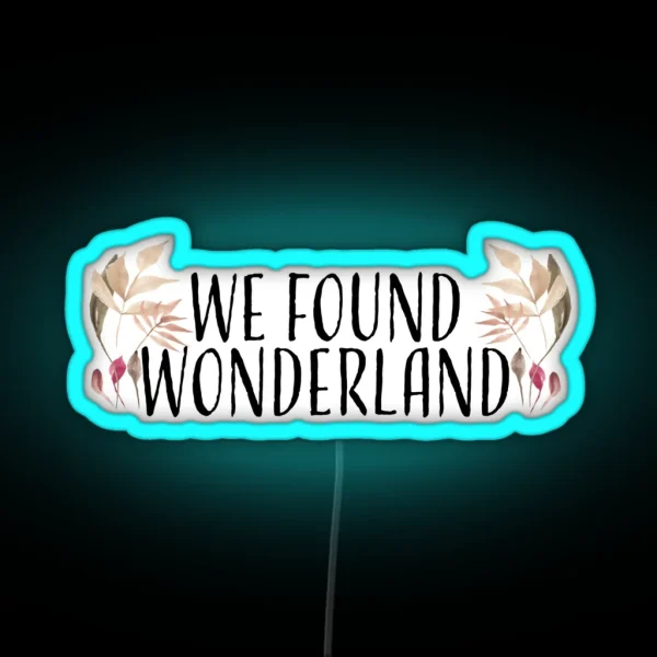 Wonderland Taylor Swift Led RGB Neon Sign