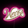 Color-Changing Wonka Themed Neon Sign For Home Decor Modern Spaces