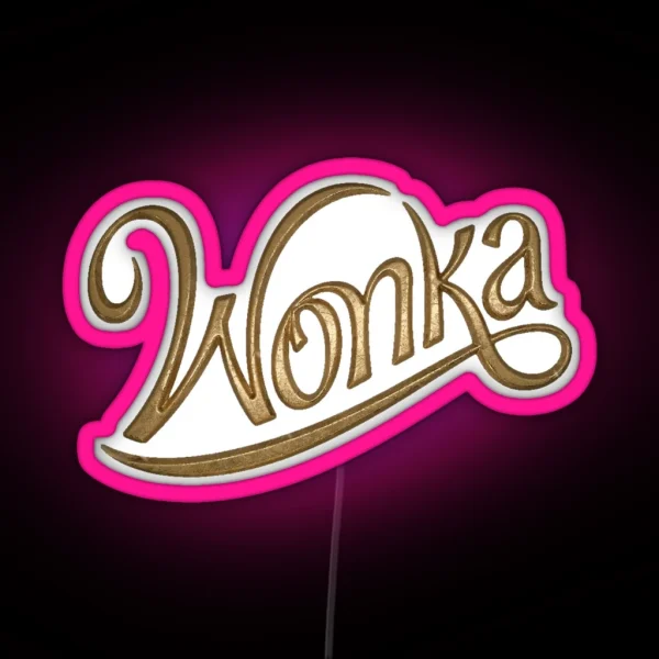 Wonka 2023 RGB Neon Sign