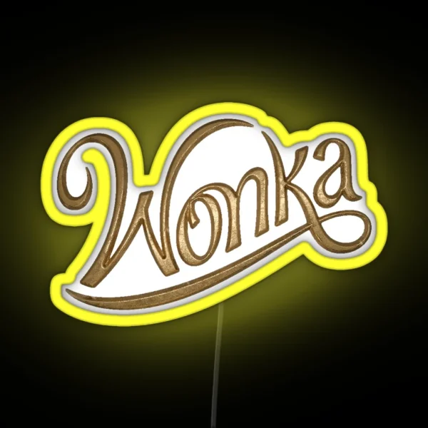 Wonka 2023 RGB Neon Sign