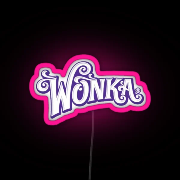 Wonka RGB Neon Sign