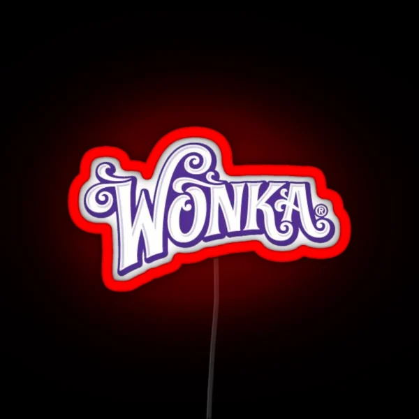 Wonka RGB Neon Sign