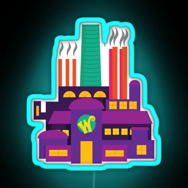 Wonka S Factory RGB Neon Sign