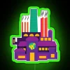 Vibrant Wonka's Factory RGB Neon Sign Brightens Up Any Room Decor