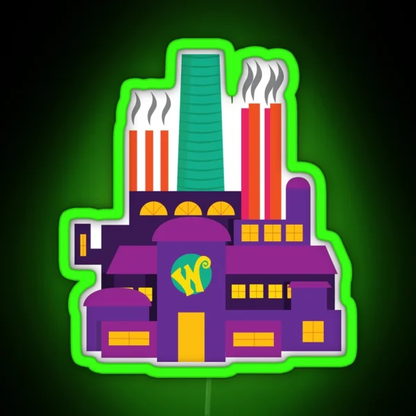 Wonka S Factory RGB Neon Sign