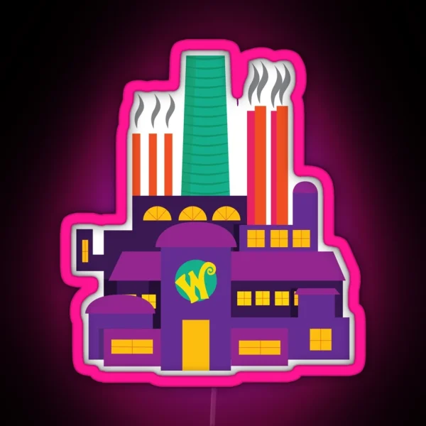 Wonka S Factory RGB Neon Sign