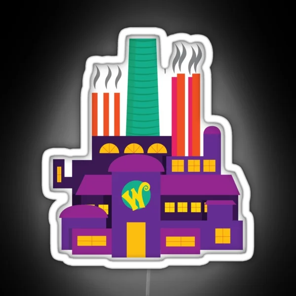 Wonka S Factory RGB Neon Sign